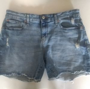 Casual Blue Denim Jean Shorts